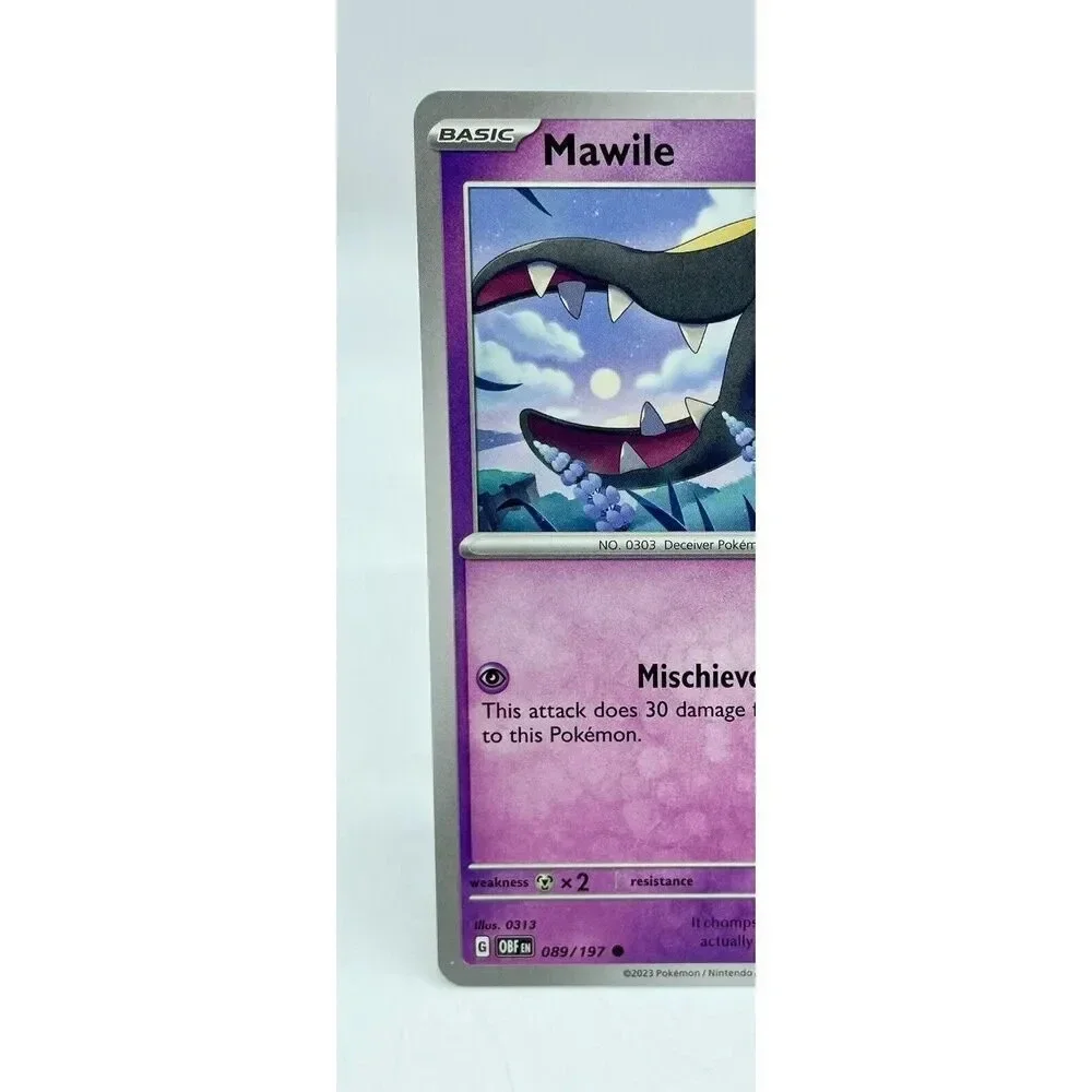 Mawile 089/197 S&V: Obsidian Flames‎ Non-Holo Pokémon TCG Mint Unplayed